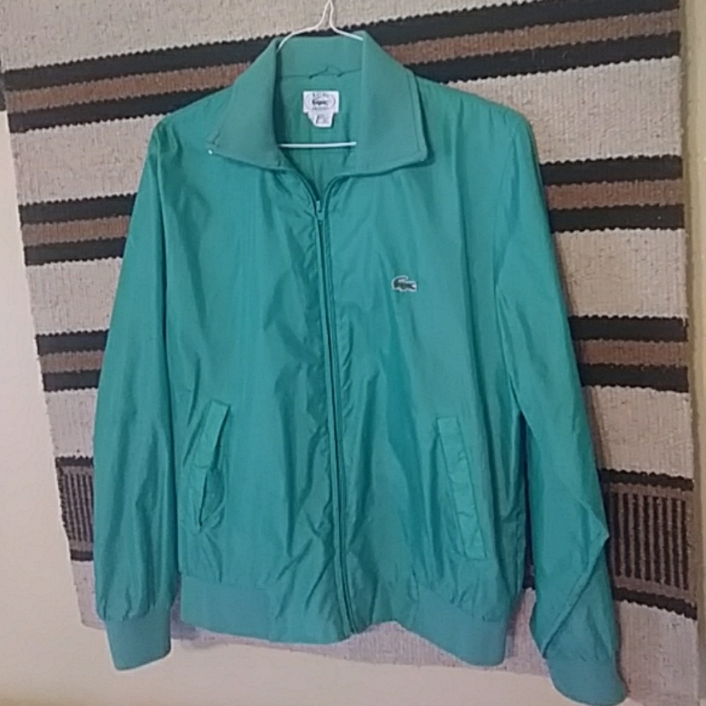 Vintage Green Lacoste Jacket Early 80's